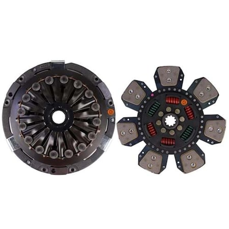 Aftermarket R39593N 1258 Diaphragm Clutch Unit, w 134 27 Spline Hub Fits John Deere R39593N-HYC